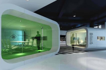 2900平米金達(dá)威辦公樓裝修