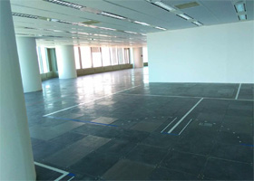 LG大廈施工現(xiàn)場放線新標準