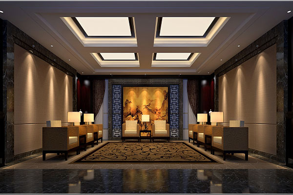 寫(xiě)字樓裝修翰翔裝飾效果圖1